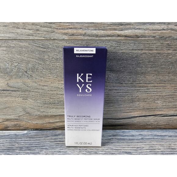 KEYS Soul care Truly Becoming Multi Benefit Peptide Serum 1.0 Fl Oz - Picture 1 of 5